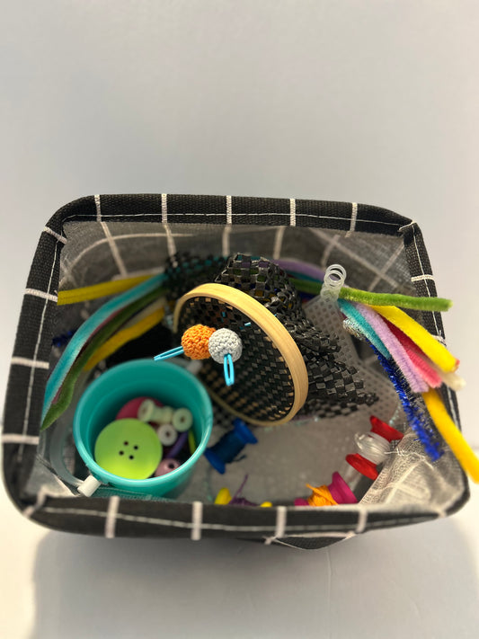 A Kiddo Sewing Basket